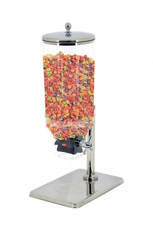 Omcan 80530 7.5 L Double Stainless Steel Cereal Dispenser