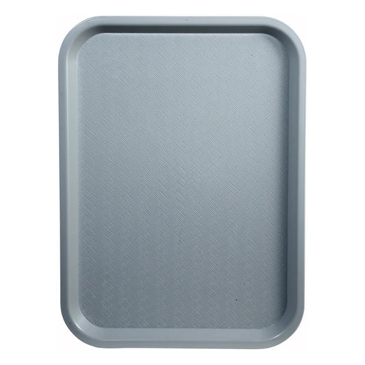 Winco FFT-1014E 10" x 14" Gray Fast Food Tray