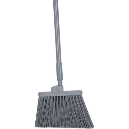 Carlisle 41083EC23 56" Gray Color Coded Duo-Sweep Unflagged Angle Broom