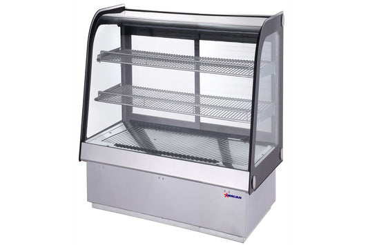 Omcan 47560 88 L / 3.11 cu.ft 28" Drop-in Refrigerated Showcase