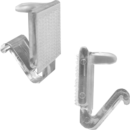 Snap Drape TV25 Clear Polycarbonate TV Table Skirting Clips