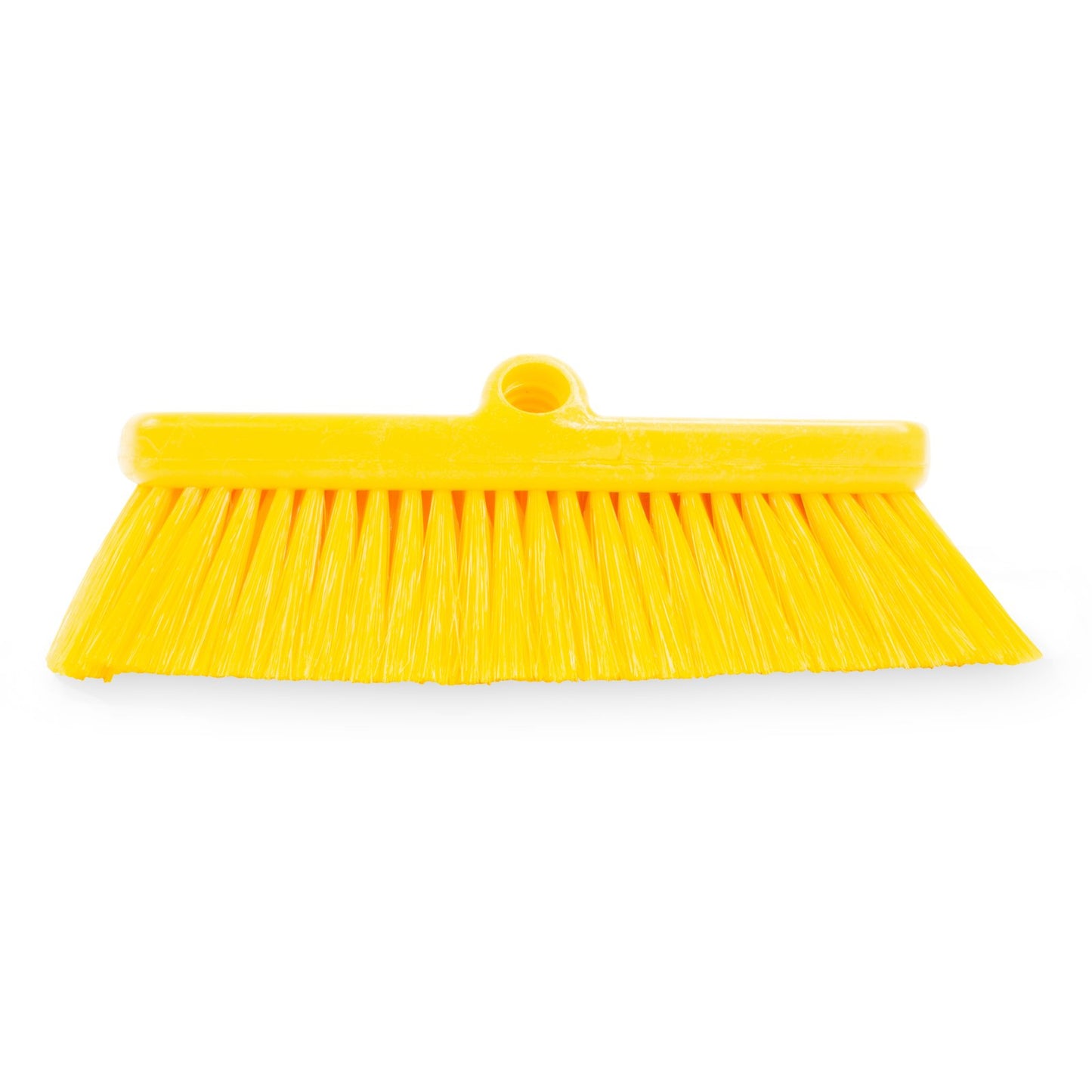 Carlisle 41278EC04 10" Yellow Color Coded Flo-Thru Wall & Equipment Brush