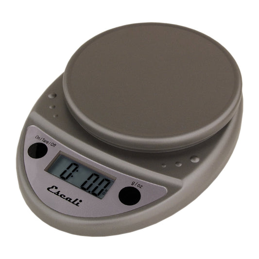 San Jamar SCDG11M 11 lb/5 kg Gray Digital Scale - Metallic