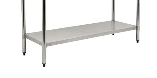 Omcan 22093 24" x 24" Undershelf for 22063 and 22078 Standard Work Tables