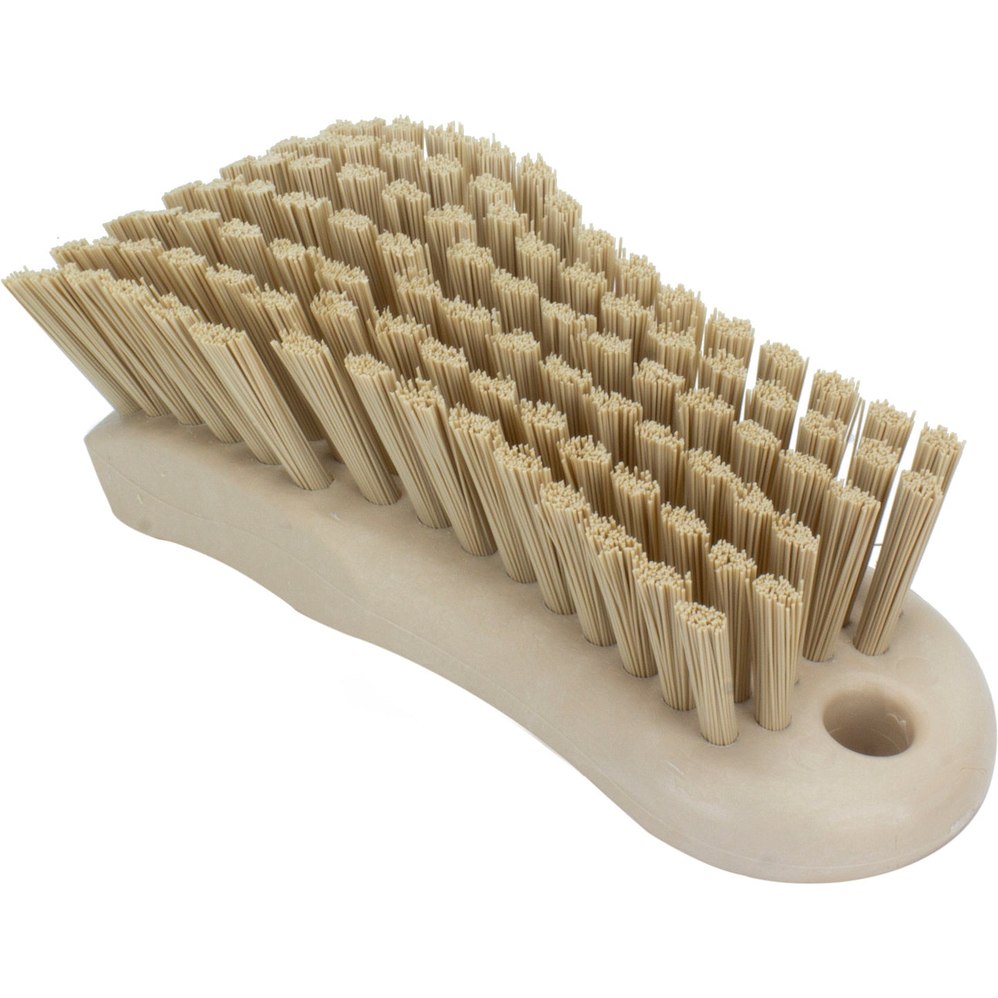 Carlisle 40521EC25 6" Tan Sparta Color Coded Hand Scrub Brush