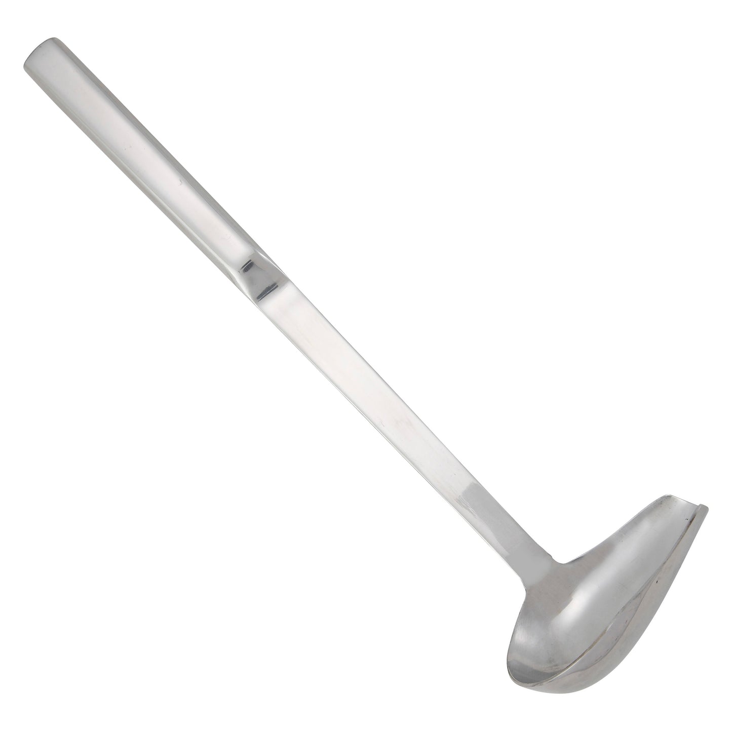 Winco BW-SP1 1 oz. Stainless Steel Spout Ladle, Hollow Handle