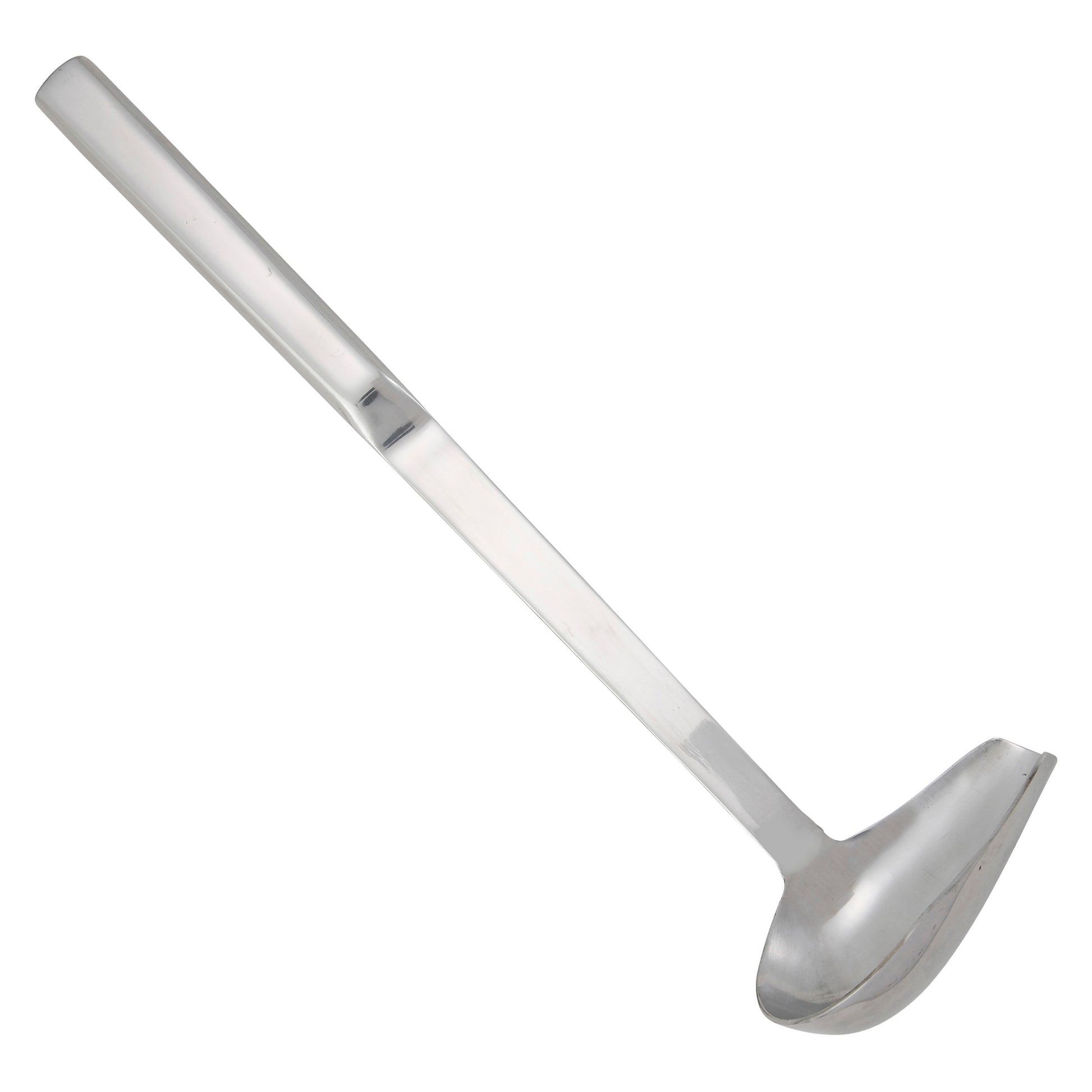 Winco BW-SP1 1 oz. Stainless Steel Spout Ladle, Hollow Handle