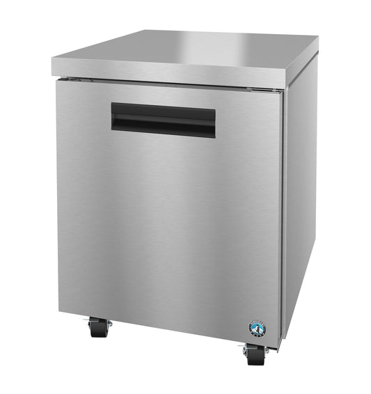 Hoshizaki UF27B One Section Stainless Doors Undercounter Freezer