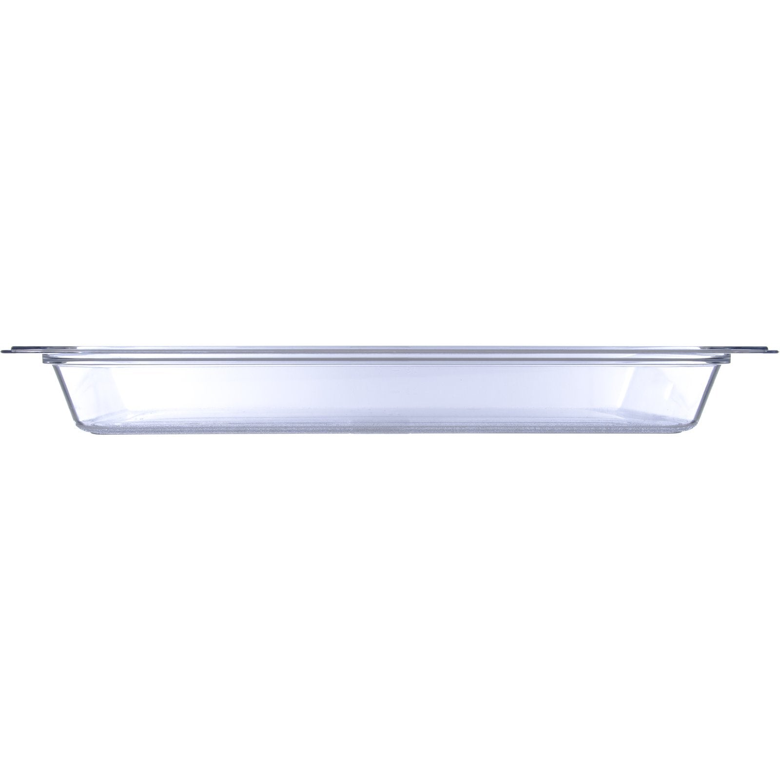 Carlisle 10200B07 Full-Size Clear Polycarbonate StorPlus Food Pan, 2.5" Deep