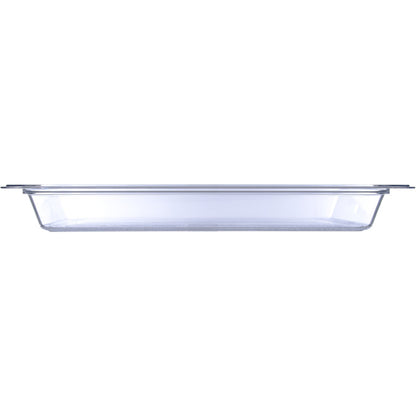 Carlisle 10200B07 Full-Size Clear Polycarbonate StorPlus Food Pan, 2.5" Deep
