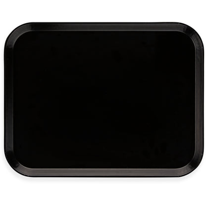 Dinex DX1089I03 14" x 18" Onyx Flat Fiberglass Glasteel Tray