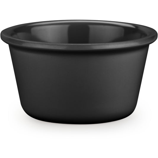 Carlisle S28303 4 oz Black Melamine Smooth Ramekin