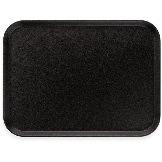 Carlisle 2015GR2004 20" x 15" Black Rectangle Griptite 2 Tray