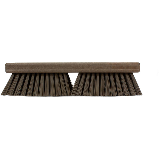 Carlisle 41722EC01 10" Brown Sparta Color Coded Deck Scrub Brush