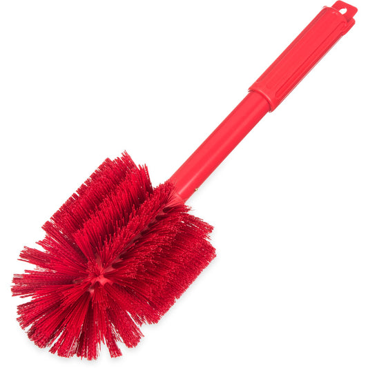 Carlisle 40010C05 16" Red Sparta Multi-Purpose Valve & Fitting Brush