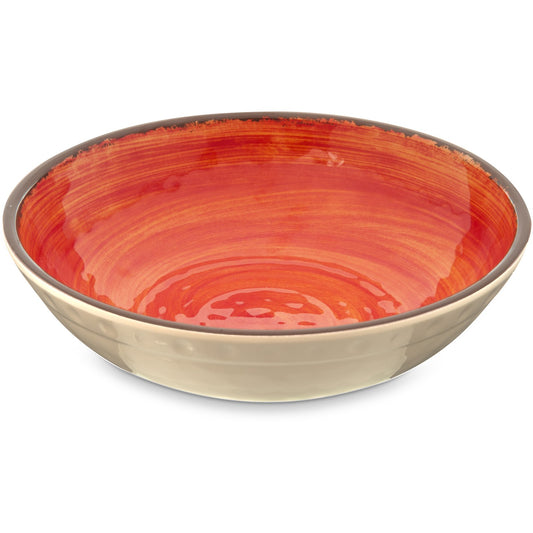 Carlisle 5401952 32 oz Fireball Mingle Melamine Cereal Bowl