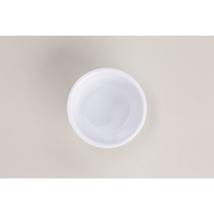 Carlisle S29102 4 oz White Melamine Fluted Bowl Ramekin