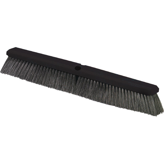 Carlisle 362208P2403 24" Flo-Pac Push Broom Head with Black Polypropylene Bristle