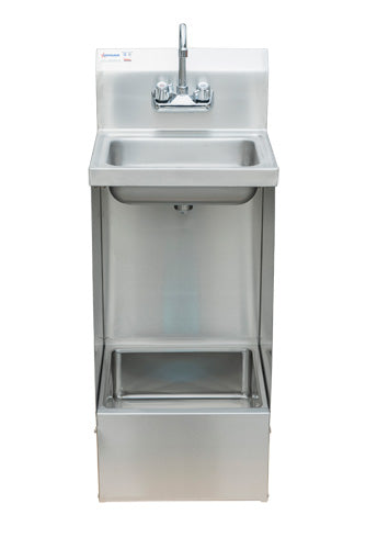 Omcan 47246 17" Hand Sink and Floor Mop Sink Combination