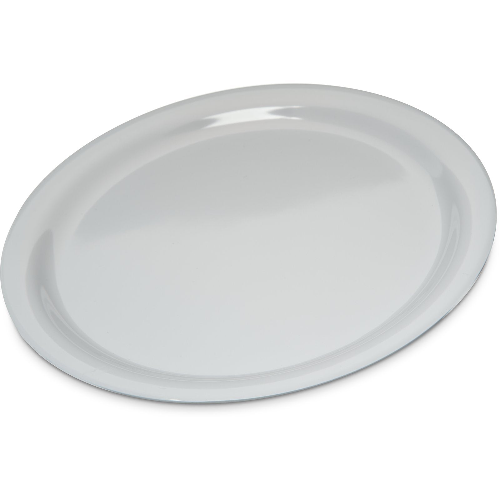 Carlisle KL20002 9" White Kingline Melamine Dinner Plate