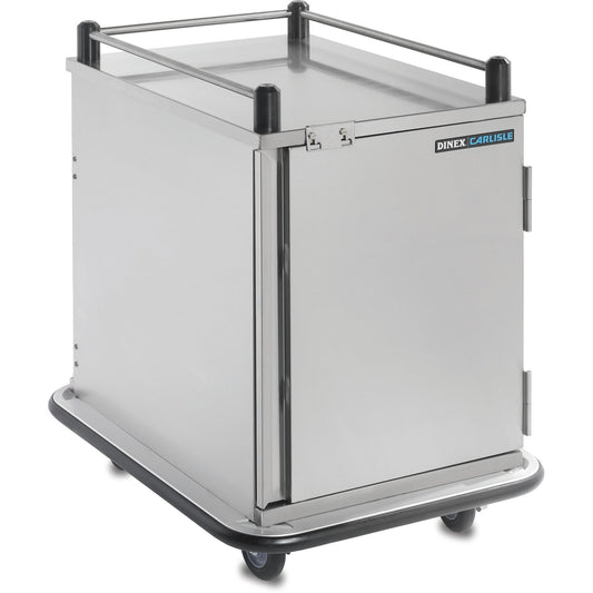Dinex DXPTVL2T1D18 18-Tray Stainless Steel DineXpress TVL Economy Tray Cart