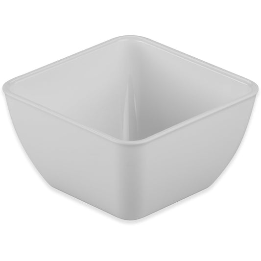 Dinex DXSB1202 12 oz White Square SAN Bowl (48/cs)