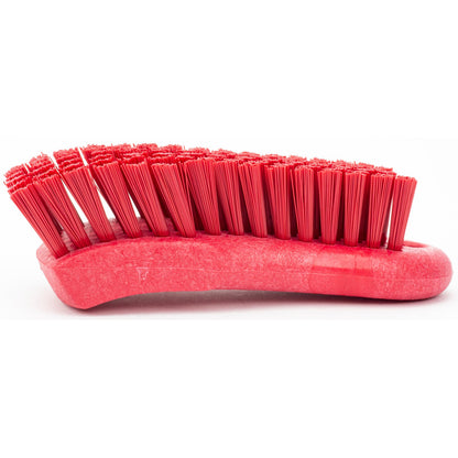 Carlisle 40521EC05 6" Red Sparta Color Coded Hand Scrub Brush