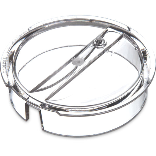 Carlisle 557307 Clear Polycarbonate Elan Vented Lid for Elan Pitcher