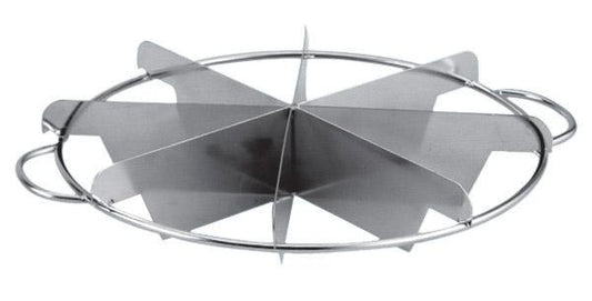 Omcan 80421 Stainless Steel 6-Cut Pie Cutter