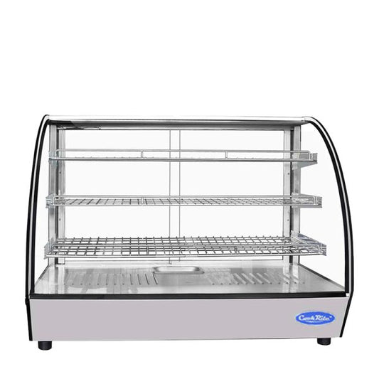 Atosa CHDC-56 5.6 Cuft Curved Countertop Heated Display
