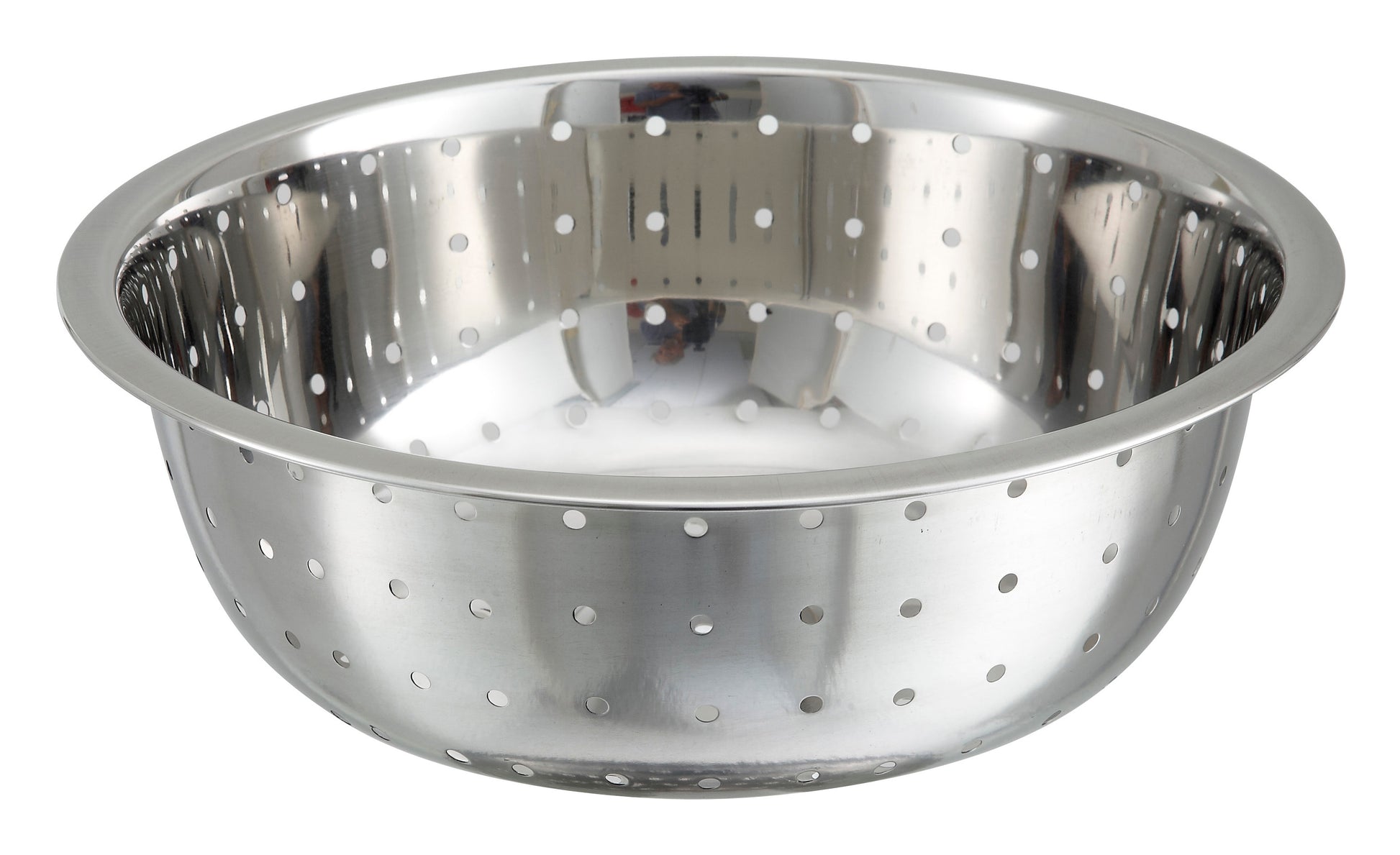 Winco CCOD-13L 13" Stainless Steel Colanders, Chinese Style