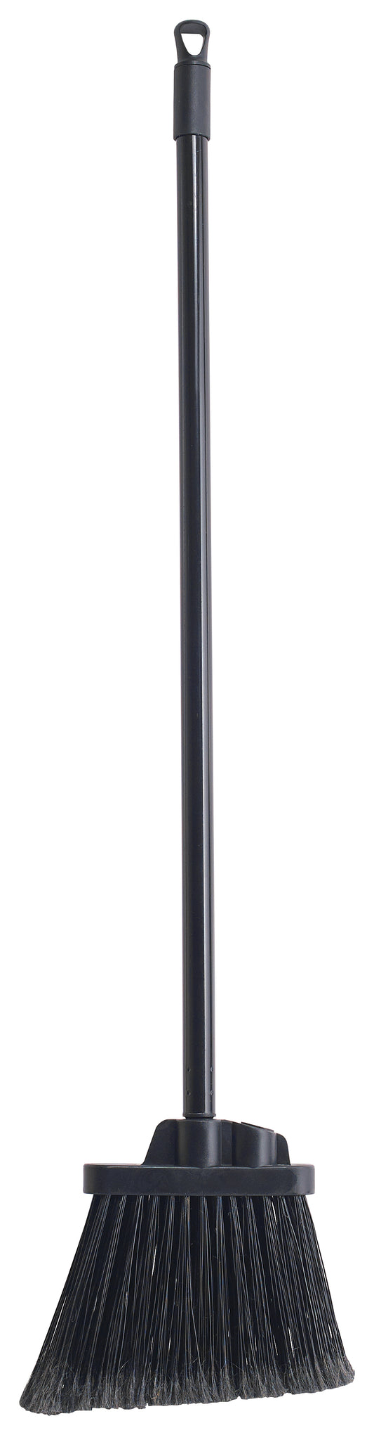 Winco BRF-6K-H Black Bristles Medium Duty Lobby Broom Set