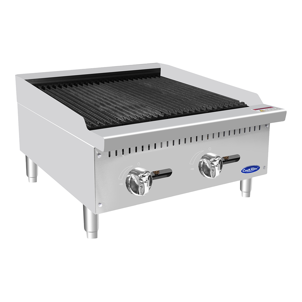 Bishop ATCB-24 24" Lava Rock Broiler