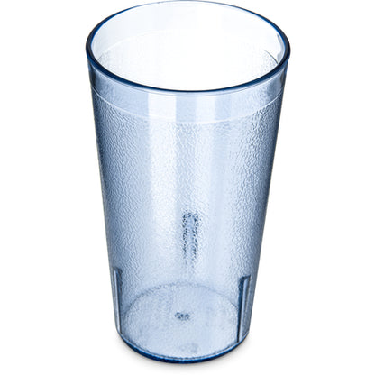 Carlisle 521254 12 oz Blue SAN Stackable Plastic Tumbler