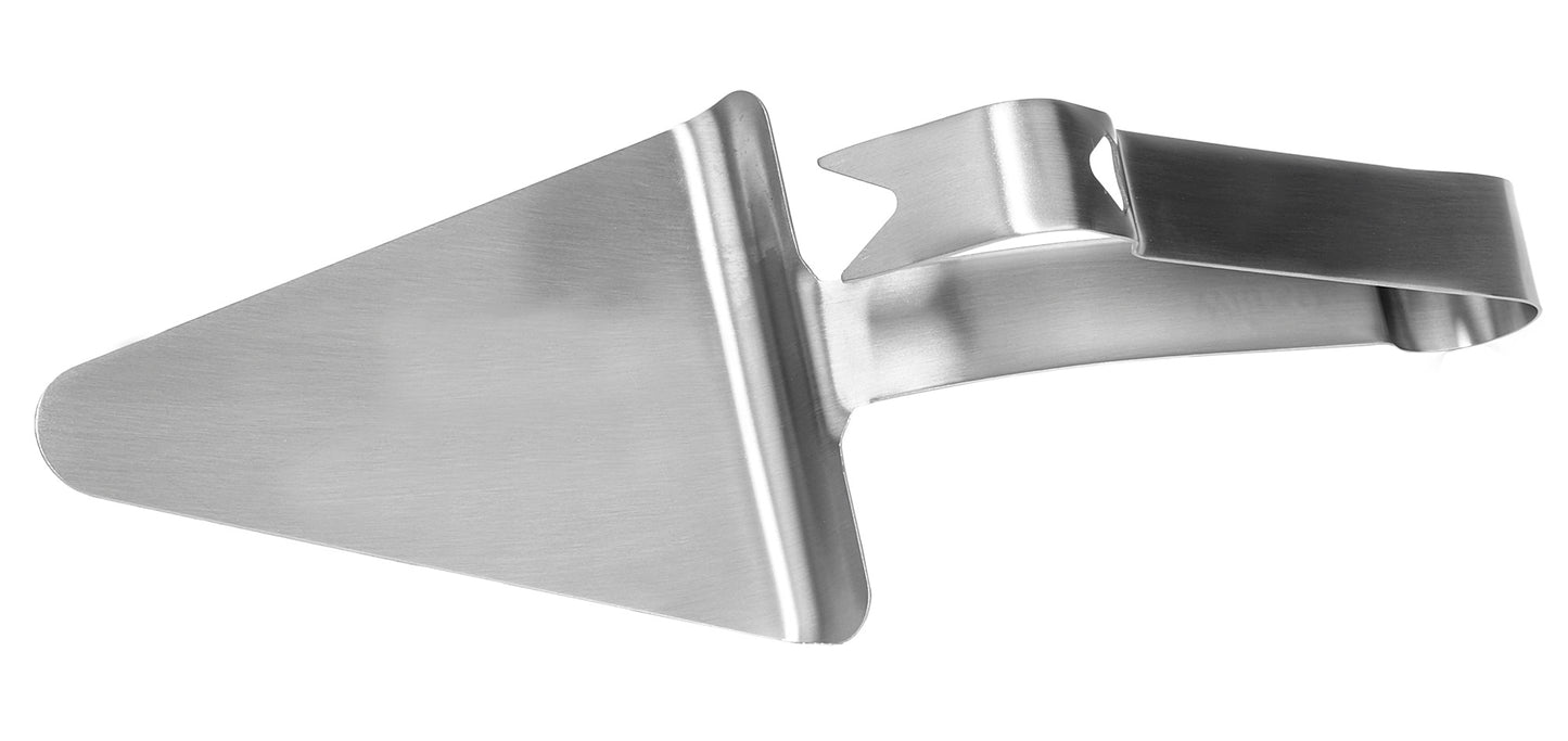 Winco PZG-6 5-1/2 x 4-1/2" Pizza Server Tong