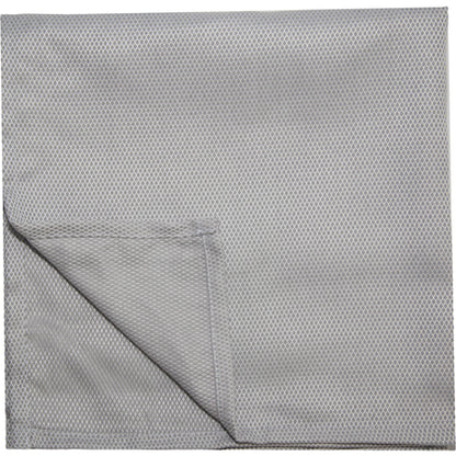Snap Drape 54432020NH382 20" x 20" Stone Spun Polyester Microfiber Milan Birdseye Napkin