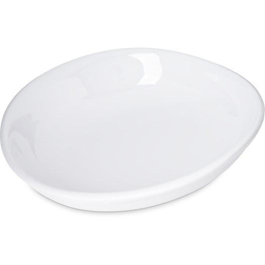 Carlisle 5300302 8.5" White Stadia Melamine Pasta Plate