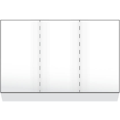 Dinex DX6ST0040000 8-1/2"x11" White Blank Laser-Compatible Sheets, Unprinted Both Sides