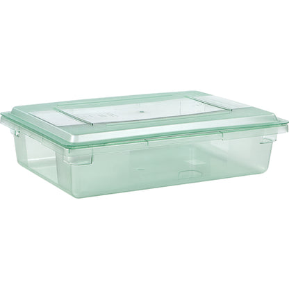 Carlisle 10627C09 26" x 18" Green Polycarbonate StorPlus Color-Coded Food Storage Container Lid