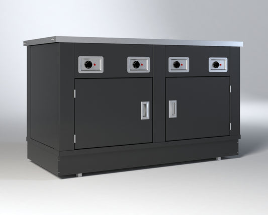 Dinex DXPSKR4 4-Well DineXpress Skirting