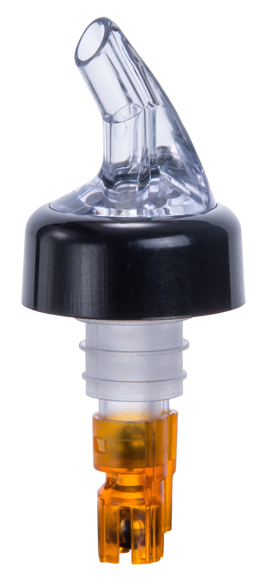 Winco PPA-050 1/2 oz. Orange Tail Measured Pourer