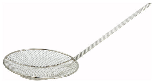 Winco SC-12R 12" Nickel-Plated Wire Skimmer