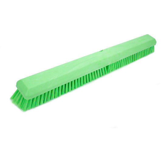 Carlisle 41891EC75 24" Lime Color Coded Omni Sweep Push Broom Head