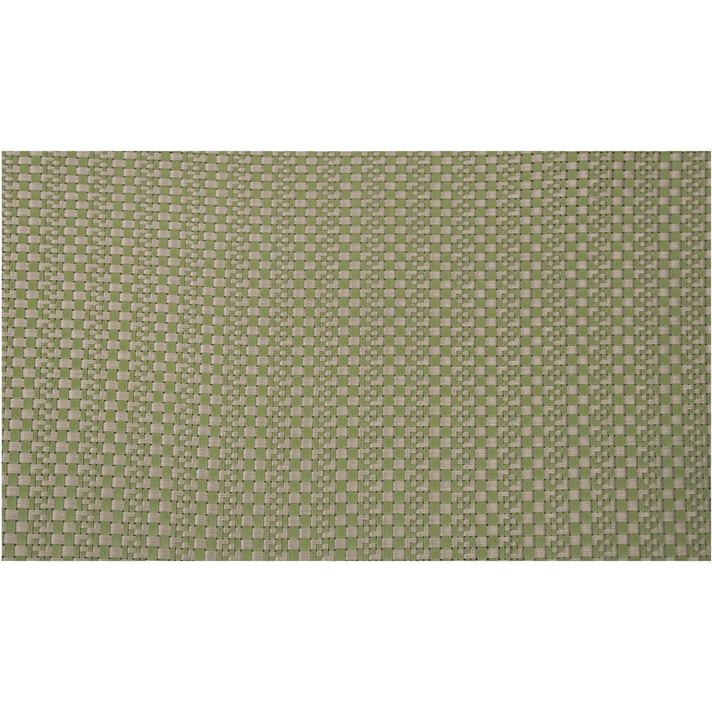 Carlisle PMPM631 12" x 18" Pistachio Vinyl Cityscape Placemat