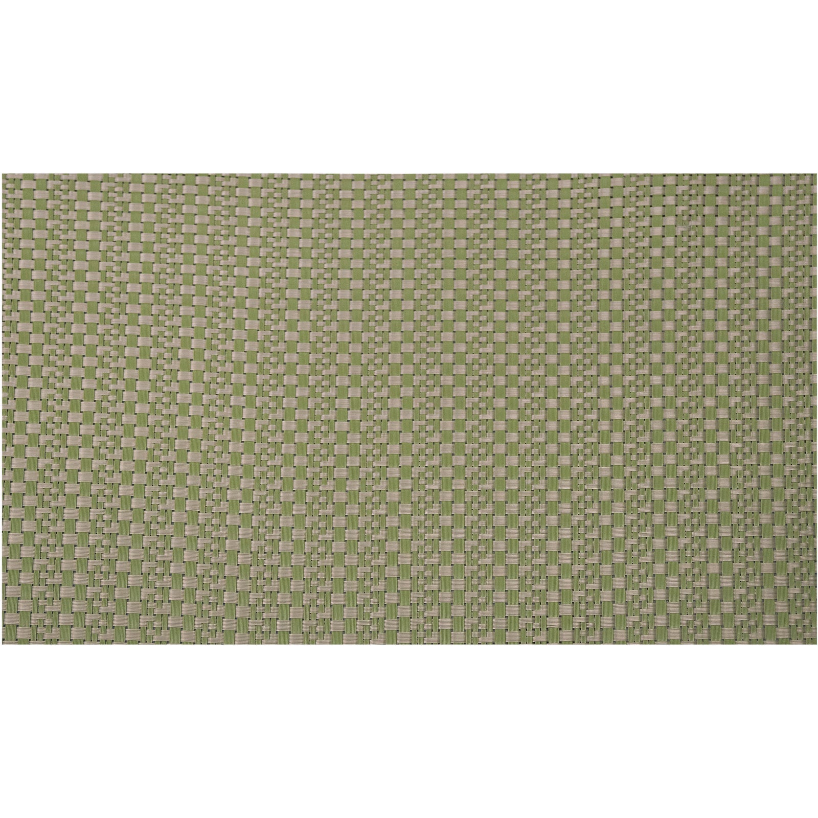 Carlisle PMPM631 12" x 18" Pistachio Vinyl Cityscape Placemat