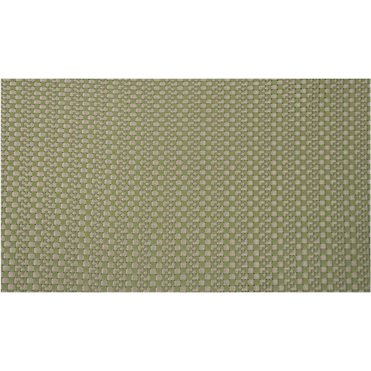 Carlisle PMPM631 12" x 18" Pistachio Vinyl Cityscape Placemat