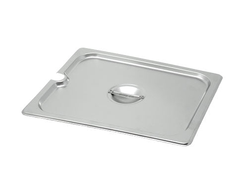 Omcan 80266 Half-size Stainless Steel Slotted Steam Table Pan Cover