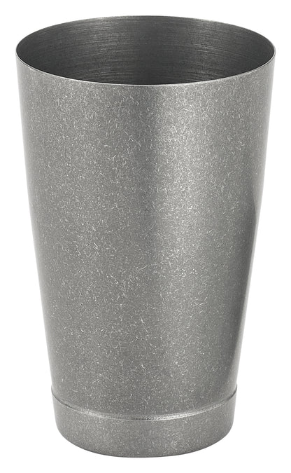 Winco BASK-20CS 20 oz. Crafted Steel Finish After 5 Shaker Cup