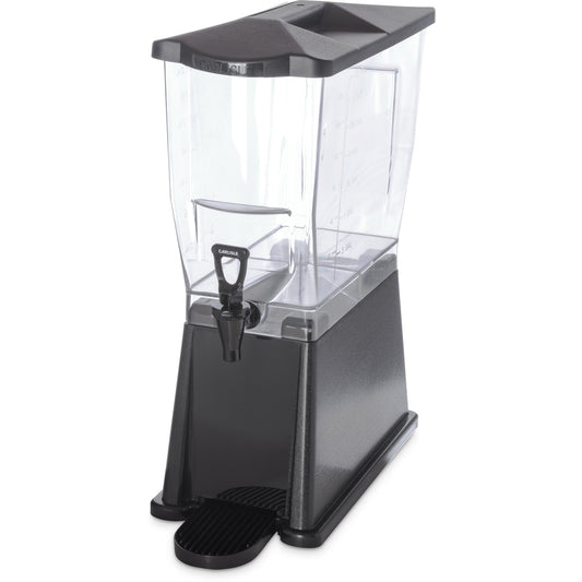 Carlisle 1085003 3.5 Gallon Black TrimLine Premium Beverage Dispenser
