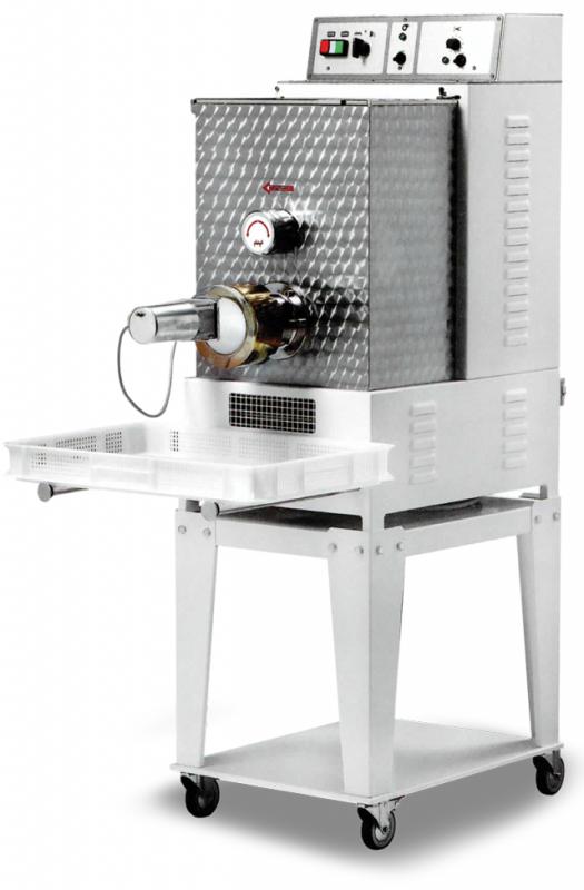 Omcan 13236 Floor Model Heavy-Duty Pasta Machine with 26 lbs. Tank Capacity